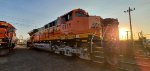 A 25th Anniversary ES44AC Locomotive Waits For Her Next Train.